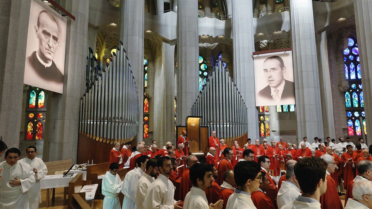 Beatificación en la Sagrada Familia