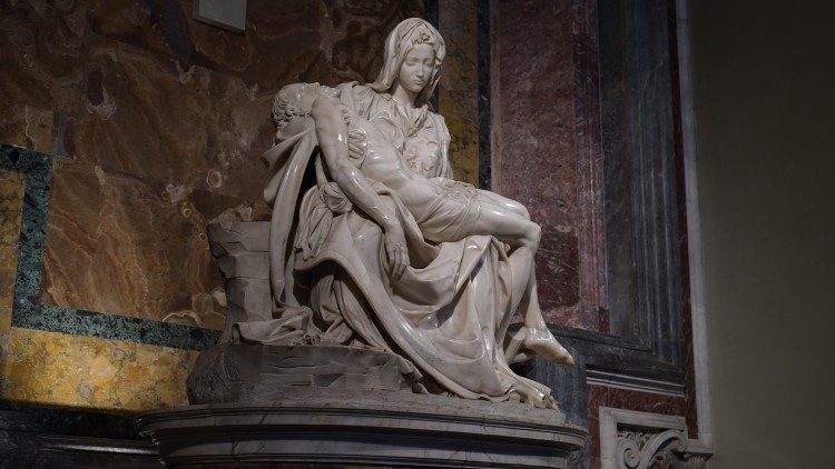 Work on the Chapel of the Pietà in Saint Peter's Basilica is completed