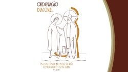 Os diáconos são marcados pelo sacramento da Ordem com um sinal configurando-se a Cristo, que se fez “diácono”, isto é, servidor de todos.