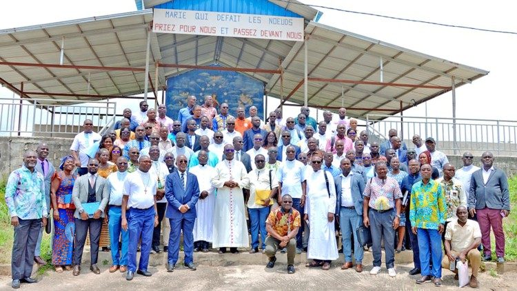 Les agents de l'éducation catholique en Côte d'Ivoire.