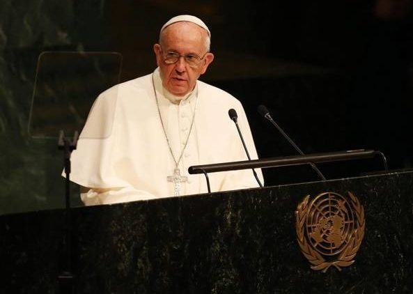 Papa Francesco all'Onu di New York