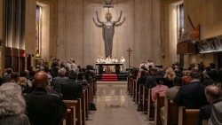 Santa Messa celebrata dal cardinale Parolin a New York il 30 settembre 2024