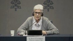 Sr. María de los Dolores Palencia Gómez, Presidenta Delegada de la XVI Asamblea General Ordinaria del Sínodo de los Obispos.