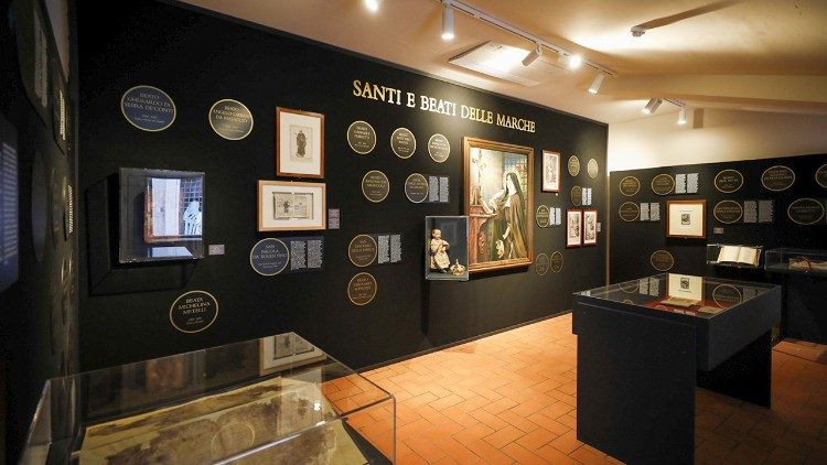 Una sala dell'allestimento della mostra a Castel Sant'Angelo (Foto Marino Festuccia)