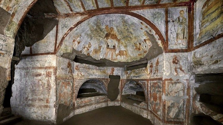  Catacomba di Domitilla, la Regione dei Fornai (Roma)