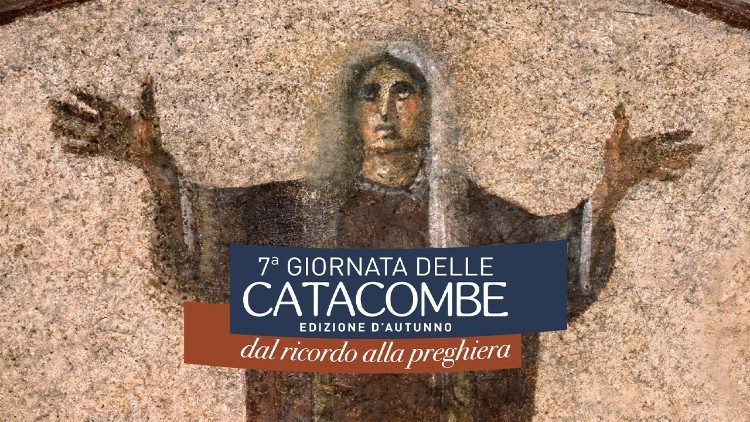 Particolare della locandina della VII Giornata delle Catacombe - edizione autunno 