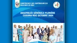 Des membres de la Cosuma, la Conférence des Supérieurs majeurs de la République Démocratique du Congo (RDC).