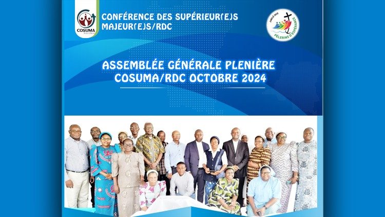 Des membres de la Cosuma, la Conférence des Supérieurs majeurs de la République Démocratique du Congo (RDC).