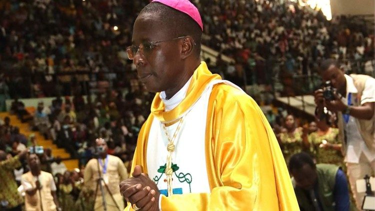  Mgr Robert Cissé, archevêque de Bamako au Mali.