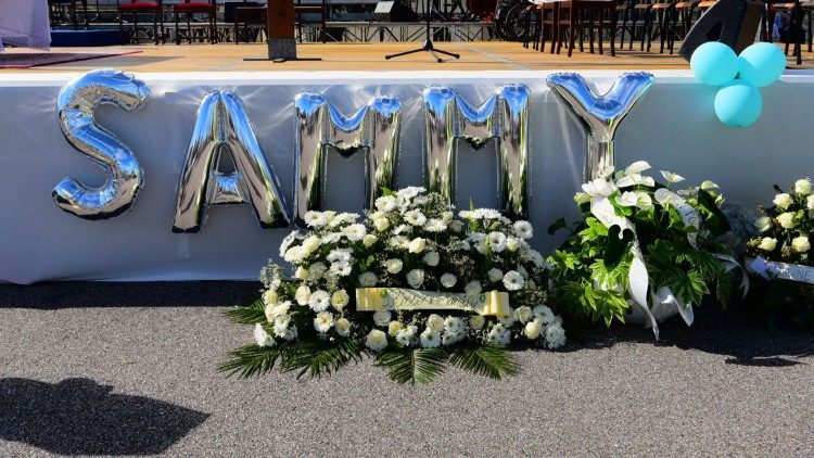 I funerali di Sammy Basso a Vicenza