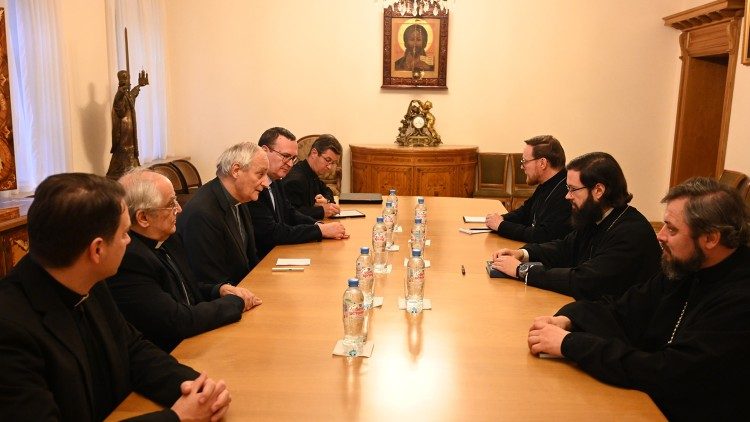 Meeting between the Cardinal and the Moscow Patriarchate delegation