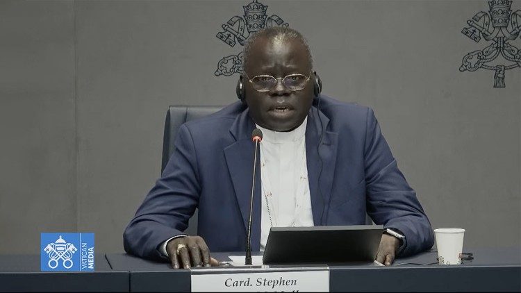 Cardenal Stephen Ameyu Martin Mulla, arzobispo de Yuba, Sudán del Sur.