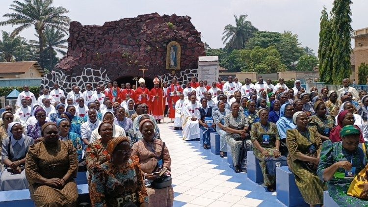 Clôture de la première assemblée générale de la Conférence des Supérieurs Majeurs de la RD Congo (Cosuma), vendredi 18 octobre 2024.