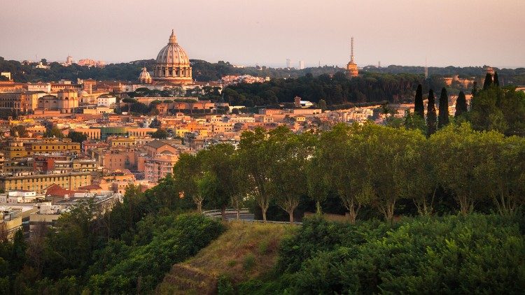 Panorama di Roma da Monte Mario