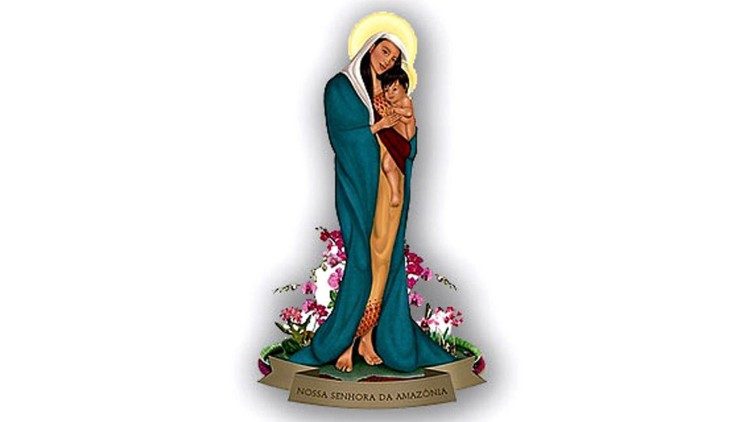 Imagem de Nossa Senhora da Amazônia 