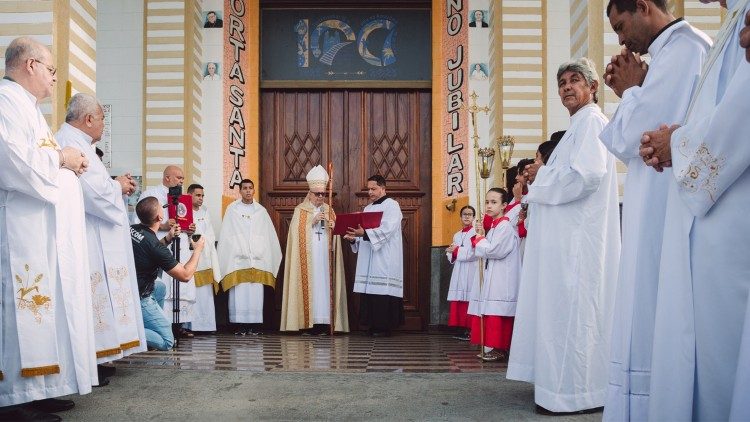 Ouverture de la Porte Sainte à Porto Velho - Rondonia - Brésil