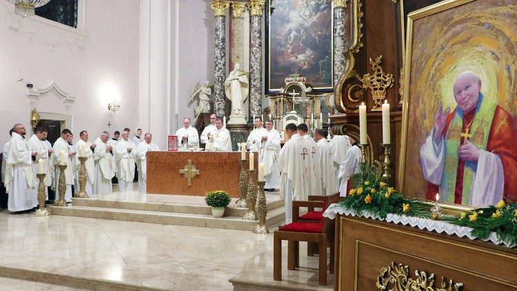 Proslava blagdana utemeljitelja Požeške biskupije u požeškoj katedrali  (Foto: Marijan Pavelić)