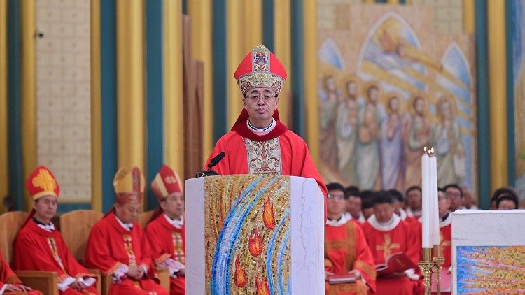 Mgr Matthew Zhen Xuebin, évêque coadjuteur de Pékin.