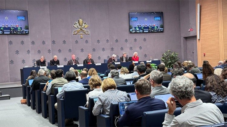 Última conferencia de prensa sobre el Sínodo, sábado 26 de octubre de 2024. (Vatican Media)