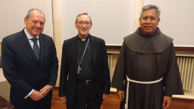 El Presidente de Fundación Taeda, Mario Montoto, quien entre diversas obras de la Iglesia Católica, apoya misiones franciscanas