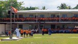 La Holy Trinity Humanistic School di Baro, in Papua Nuova Guinea, sostenuta da un progetto Cei finanziato dall'8xmille. Il Papa visiterà la scuola nel pomeriggio dell'8 settembre