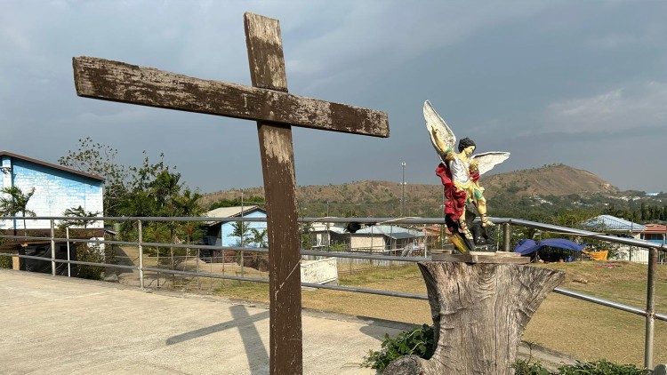 Saint Michel Archange à la paroisse de Tokorara, Port Moresby, le 6 septembre 2024.