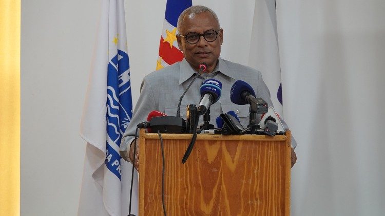 O Presidente da República de Cabo Verde, José Maria Neves, na abertura do Encontro 