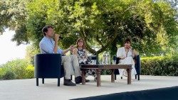 Terra Tuscany, from left to right: Andrea Gori, Roberta Boscolo, Emilce Cuda