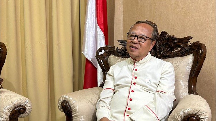 Kardinal Ignatius Suharyo, Erzbischof von Jakarta, im Interview mit Vatican News/Radio Vatikan