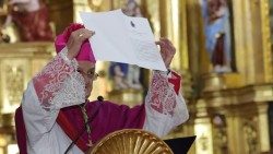 Baba Mtakatifu Francisko katika ujumbe kama sehemu ya uzinduzi wa maadhimisho ya Kongamano la 53 la Ekaristi Takatifu Jimbo kuu la Quito, nchini Ecuador.