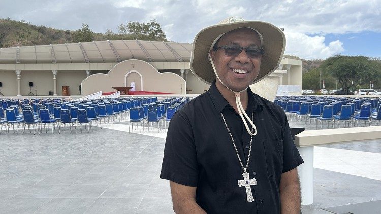 Bishop Leandro Maria Alves, Secretary of the Bishops' Conference of Timor-Leste