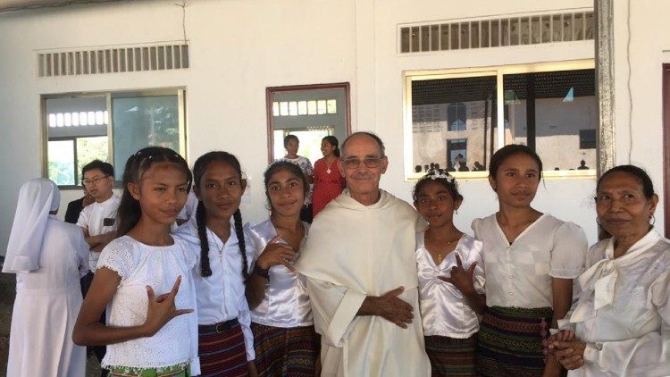 Frei Santiago Saiz, da Ordem dos Pregadores em Timor-Leste