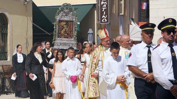 Procesija na Malu Gospu u Skradinu  (Foto: Ivo Kronja)