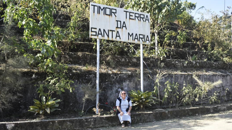 Sr. Isabel Martins, una delle Suore Ospedaliere a Timor Est