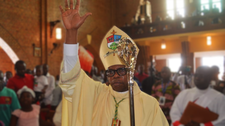 Mgr Emmanuel Ngona, nouvel évêque de Wamba (RDC)