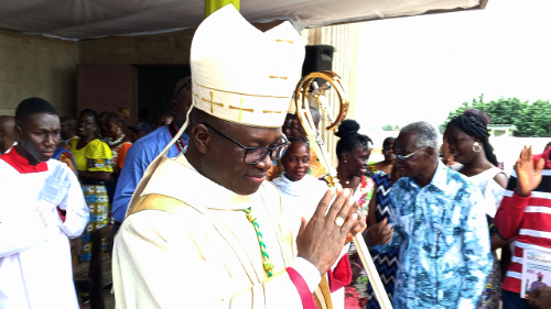 Côte d’Ivoire: nouvel archevêque, Mgr Ahiwa inaugure sa mission à Bouaké