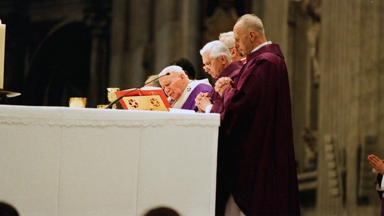 Kardinal Ratzinger konzelebrierte bei der Feier