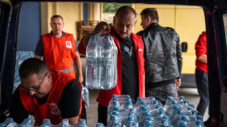 La Chiesa in Polonia aiuta e prega per le vittime delle alluvioni, foto Caritas Polska