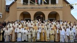 Bispos orientais católicos na Romênia (Vatican Media)