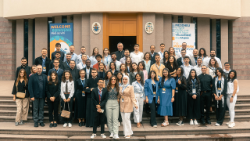 Los jóvenes de Med24 en Tirana, Albania