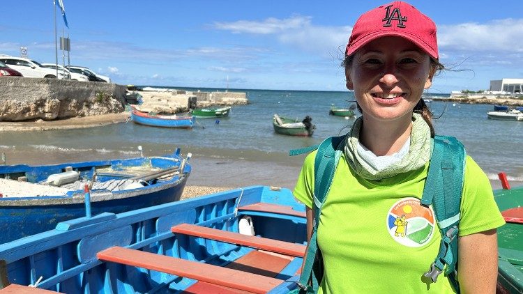 Elena Dubinina, Coordinator, European Projects Aevf, at San Vito (Polignano a Mare)