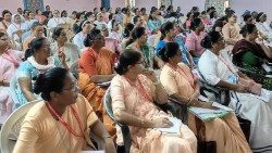 Participants at the National Women's Conference in India, held at the Regional Pastoral Centre, Utkal Jyoti in Jharsuguda. Photo by Catholic Connect