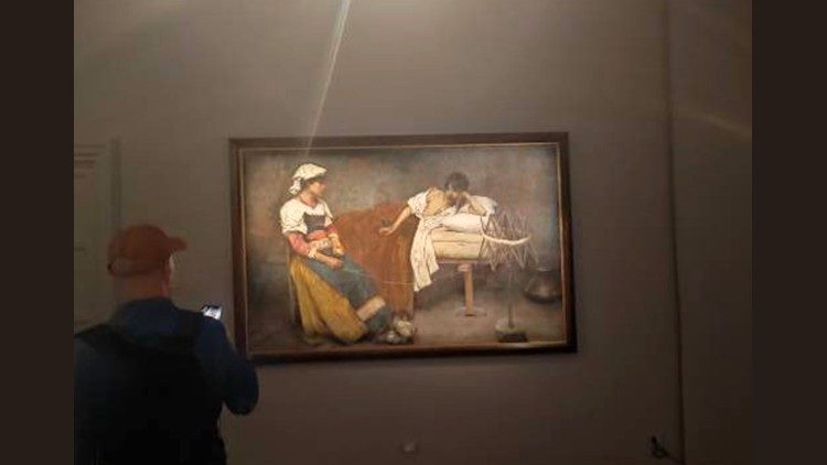 La mostra sul restauro de "La Malaria" di Maria Martinetti