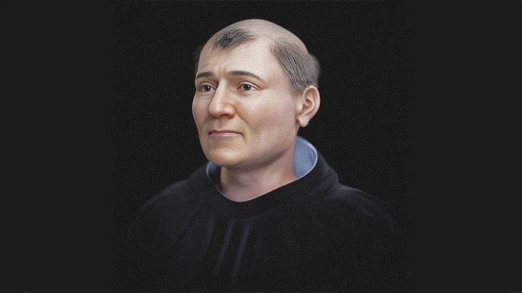 
                    750 anos após seu falecimento é revelada a face de Santo Tomás de Aquino
                