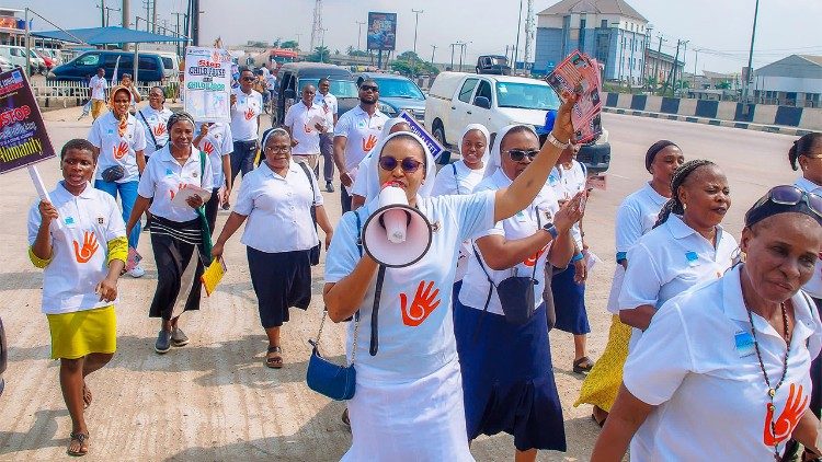 Nigeria Conference of Women Religious against Human Trafficking commemorate Bahkita Day