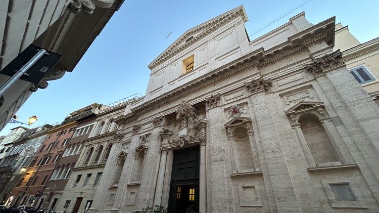 A igreja de Santa Maria em Monserrato dos Espanhóis, anteriormente Santa Maria em Monserrato dos Catalães