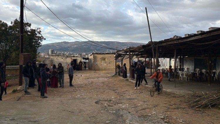 Campo de refugiados 004 en Kfardlakos, en el norte del Líbano