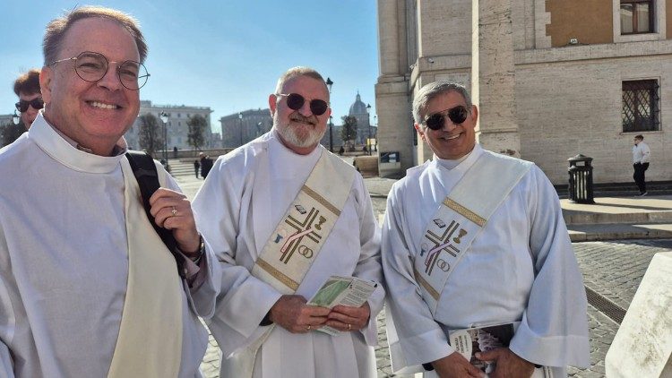 Pope to deacons: Continue with joy and love