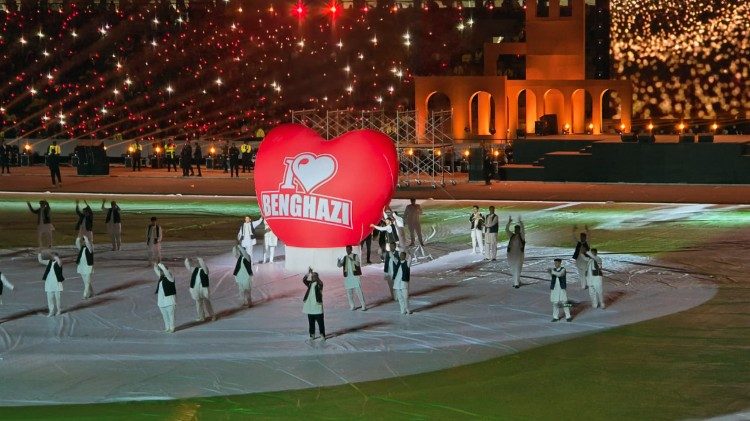 Libia, inaugurato lo stadio di Benghazi: “Lo sport è strada di fraternità