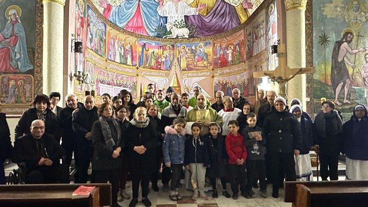 Gaza's Holy Family Parish sends well-wishes to Pope Francis